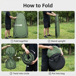 <span class=keywords><strong>Tente</strong></span> <span class=keywords><strong>de</strong></span> Douche Pop-up Extérieure Personnalisée, Imperméable, Rapide et Automatique, pour Jardin, Plage, Camping, Abri d'Intimité et Cabine <span class=keywords><strong>de</strong></span> <span class=keywords><strong>Toilette</strong></span> Instantanée - Product Image 5