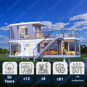 Casa Contenedor Multifuncional de Lujo Moderna de Alta Calidad de Fábrica con Segundo Piso, Casa Prefabricada - Product Image 2