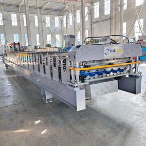 Equipo de Procesamiento de Tejas de Acero de Color Ultrafinas de Doble Capa para Casas Integradas, Máquina de Conformado de Rollos de Doble Capa Totalmente Automática - Product Image 2