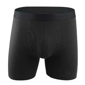 Free Samples High Quality Male Classic Solid Cotton Stretch Briefs Shorts Underwear Open <strong>Fly</strong> Pouch <strong>Boxer</strong> for Men - Product Image 6