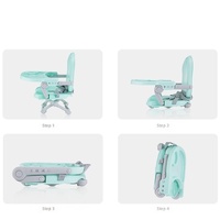 Siège rehausseur portable en plastique pour bébé et chaise haute pour repas pour tout-petits