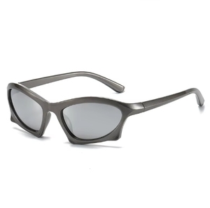 Gafas de Sol Irregulares Retro Poligonales con Protección UV400, Personalizadas, para Fotografía Urbana, con Tecnología Futura, a la Moda - Product Image 2