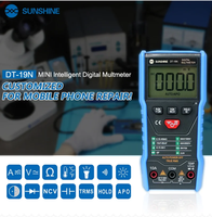 Multimètre numérique intelligent DT-19N Mini haute précision, mesure automatique de tension AC/DC, courant, résistance, capacité, outil de réparation