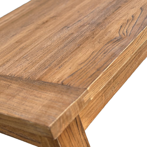 Mesa Consola de Madera Maciza Reciclada Natural Estilo Rústico Francés HL385 para Entrada, Vestíbulo de Hotel, Sala de Estar, Muebles de Villa - Product Image 4