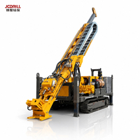 Foreuse géologique sur chenilles entièrement hydraulique de 1000 m avec moteur diesel Yuchai pour forage profond