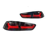 Feux arrière LED RGB OEM modifiés Plug-and-Play 6000 lm Rouge 12V Neuf pour Mitsubishi Lancer