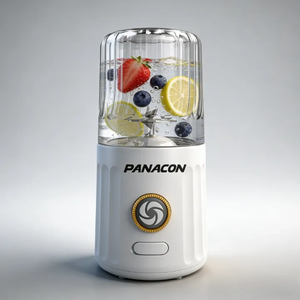 เครื่องปั่นแบบพกพาไร้สายขนาด 260 มล. ใช้แบตเตอรี่ USB ใบมีดสแตนเลส ทนทาน ป้องกันการรั่วซึม ปลอดสาร BPA วัสดุเกรดอาหาร ABS โหมดเทอร์โบ สำหรับปั่นน้ำแข็ง - Product Image 1