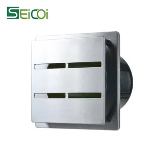 SEICOI 2023 New Style Wall Fan Ventilation Exhaust Fan 100 mm / 4" Duct Ceiling Ventilation Fan Humidistat And Over-run Timer