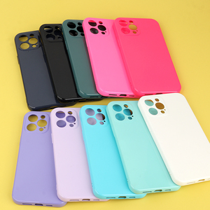 Custodia per Telefono in TPU Morbido Verniciato Lucido da 2mm per <span class=keywords><strong>iPhone</strong></span>, Fundas Para Celulares con Envio <span class=keywords><strong>Gratis</strong></span>, Accessori per Cellulari all'Ingrosso - Product Image 1