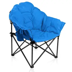 Kapalı katlanabilir yedek yastık odası güneş camo kanepe eğlence yetişkin yarım plaj katlanır ay sandalye