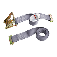 Sangles à cliquet E-Track 2 po x 16 pi, résistance à la rupture de 4400 lb, conformes DOT, pour le contrôle du chargement sur remorque E-Track