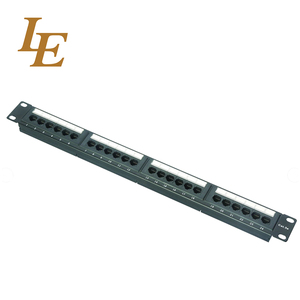 Panel de Conexiones Cat6 de 24 Puertos para Montaje en Rack con Conector Keystone RJ45, Accesorios de Red - Product Image 3
