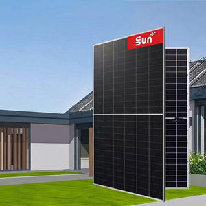 Panel Solar Monocristalino Bifacial Tipo N Sunplus SR4-72NHBD-625M de 625W, 25.3% de Eficiencia, Doble Cristal, 2382x1134mm, Irian - Product Image 1