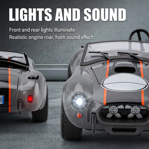 Modellino in Metallo Shelby 427 <span class=keywords><strong>Cobra</strong></span> Scala 1:22 con Luci, Suoni e Funzione Pull-Back - Auto Sportiva Die-cast - Product Image 4