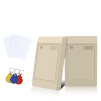 Matériau ABS durable Nouveau lecteur RFID de carte à puce de proximité 13.56MHz pour prise en charge Distance de lecture 3-8CM Wiegand RS485 RS232