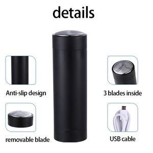 Rasoir portable rechargeable pour voyage, tondeuse à barbe - Product Image 5