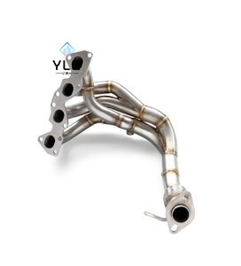 Collecteur d'échappement haute performance en acier inoxydable YLD pour <span class=keywords><strong>Peugeot</strong></span> 206 CC 1.6 16V 109 CV 207 2006-2016 – Convertisseur de système d'échappement - Product Image 4