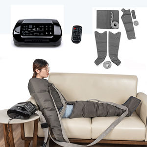 Pressothérapie professionnelle à usage domestique Machine de <span class=keywords><strong>drainage</strong></span> <span class=keywords><strong>lymphatique</strong></span> à compression pneumatique à 6 chambres pour les jambes, la taille et les <span class=keywords><strong>bras</strong></span> - Product Image 1