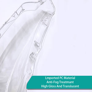 Couvercle de lentille de phare en plastique de revêtement de durcissement UV de grande qualité pour la version cachée de la série 3 F30 316I 320I 328I 2011-2015 - Product Image 3