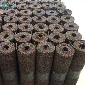 Sous-couche de tapis en caoutchouc acoustique - Ignifuge, insonorisant, isolation phonique, rouleaux de sol absorbant les chocs, tapis antidérapant - Product Image 4