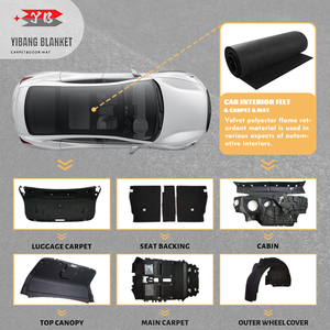 Alfombras y Tapetes de Fieltro de Fibra de Poliéster para Interiores de Automóviles, Gran Venta - Product Image 6