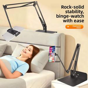 Southeast Asian Lazy Phone <b>Stand</b> for Office Hidden Clamp-Free Adjustable Metal Holder Phones <b>Tablets</b> Live Streaming - Product Image 4