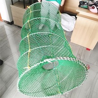 Trampas para Peces de 80*120cm, 80*150cm, 80*180cm, para Ling y Código, para el Mercado de Nueva Zelanda, con 3 Cuerdas Amarillas
