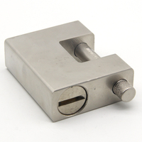 Cadenas rectangulaire incassable 70/80/90 mm, robuste et durable, cadenas de sécurité carré