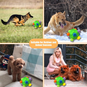 Balle olfactive interactive pour <span class=keywords><strong>chien</strong></span> - Jouet de puzzle interactif pour <span class=keywords><strong>chien</strong></span> favorisant les compétences naturelles de recherche de nourriture, distributeur lent pour l'entraînement et la réduction <span class=keywords><strong>du</strong></span> <span class=keywords><strong>stress</strong></span> - Product Image 6