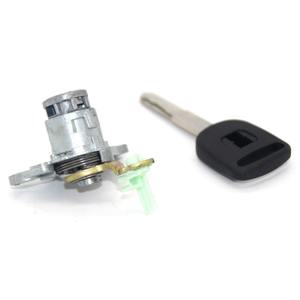 Cilindro de cerradura de puerta Huajiefan 72185-SEL-T01 para Honda Fit, cerradura cilíndrica con 1 llave, color negro - Product Image 2