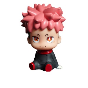 Figurines d'anime de 4 styles, Kugisaki <span class=keywords><strong>Nobara</strong></span>, Gojo Satoru, Itadori Yuji, figurines miniatures de dessin animé, jouet en PVC, buste de figurine en PVC, artisanat en PVC pour bureau et voiture - Product Image 1