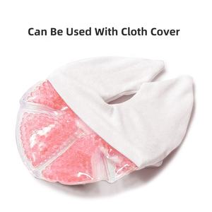 Gel réutilisable perles glace sein chaud froid Pack infirmière femme sein Hydrogel Hydro chaleur refroidissement Gel Pad pour l'<span class=keywords><strong>allaitement</strong></span> - Product Image 2