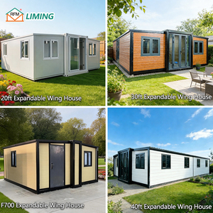 <span class=keywords><strong>Maison</strong></span> préfabriquée modulaire intégrée pliable à double aile extensible, mobile et en promotion - Product Image 2