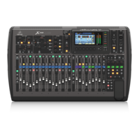 Console de mixage numérique Behringer Metal X32 40 canaux, 25 bus, 32 préamplis MIDAS programmables, 25 faders motorisés, effets virtuels, rack