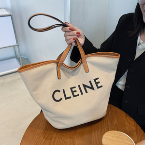 BEN BALLER Túi Đeo Vai Nữ Túi Xách Hoài Cổ Túi Vải Bố Phong Cách Châu Âu Và Mỹ Thường Ngày Sức Chứa Lớn - Product Image 4