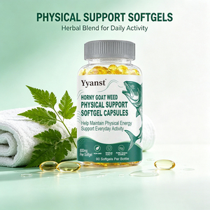 Extrait de Horny Goat Weed en gélules molles 800mg 90pcs Aide à maintenir l'énergie physique Soutient l'activité quotidienne Pour les hommes actifs OEM - Product Image 3