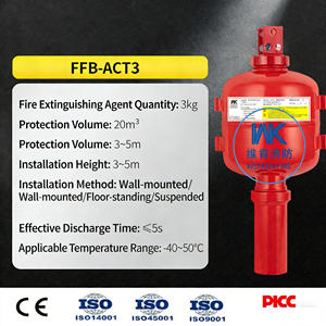 Extintor de Incêndio Automático de Pó Seco em Aço, Modelo de Mangueira de Incêndio Suspensa, Tamanho Personalizável para Produtos Químicos Perigosos - Product Image 5