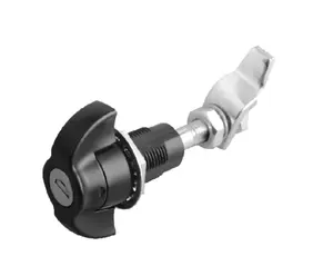 Mini Round swing handle cam lock bolt manopola per armadietto impermeabile manopola per quarto di giro chiusura a scatto a quarto di giro nera