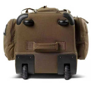Bolsa con ruedas de camuflaje táctica supergrande personalizada al por mayor, bolsa con ruedas extragrande con cierre de cremallera para uso en exteriores - Product Image 4
