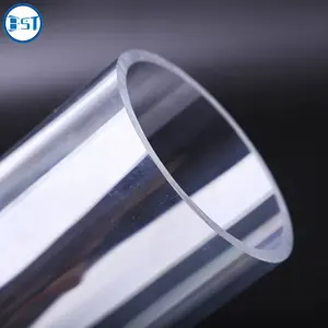 Поликарбонатная трубка из поликарбоната, высокое качество, 50 мм, 300 мм, диаметр, прозрачная пластиковая труба, акриловая труба