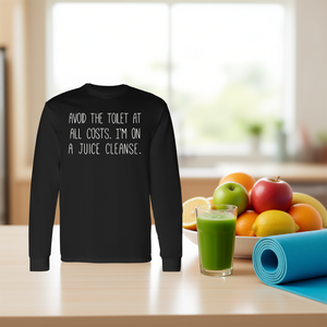 T-shirt promotionnel à manches longues Detox Juice Cleanse - Product Image 3