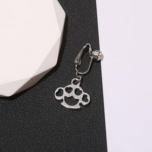 Nuevo conjunto de diamantes sin piercing, anillo de <span class=keywords><strong>ombligo</strong></span> <span class=keywords><strong>falso</strong></span>, joyería para uñas, clip para oreja - Product Image 1