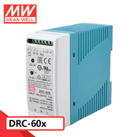 Alimentation à découpage Mean Well série DRC-60 60W à sortie unique avec chargeur de batterie (fonction UPS) 13,8V/27,6V