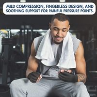 Sarung Tangan Kompresi Arthritis Pereda Nyeri Tangan Sarung Tangan Kompresi Karpal Sarung Tangan Kompresi Jari Terbuka Sarung Tangan Arthritis