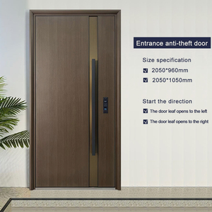 [<span class=keywords><strong>PRIX</strong></span> USINE] <span class=keywords><strong>Porte</strong></span> d'<span class=keywords><strong>entrée</strong></span> de luxe moderne en acier pour villa, <span class=keywords><strong>porte</strong></span> de sécurité <span class=keywords><strong>blindée</strong></span> haut de gamme, <span class=keywords><strong>porte</strong></span> principale antivol personnalisée - Product Image 2