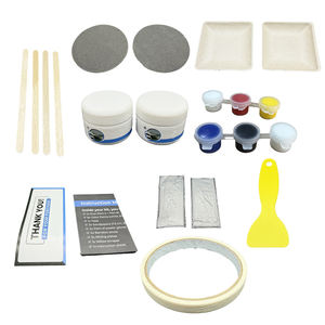 Kit de Reparación de Fibra de Vidrio WBG para Embarcaciones, Repara Agujeros, Desportilladuras, Grietas Profundas, Relleno de Fibra de Vidrio para Cerámica y Porcelana - Product Image 6