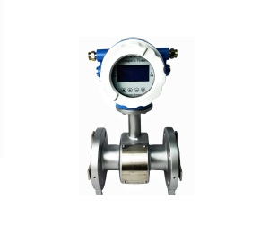 Chuyên nghiệp kỹ thuật số điện từ đồng hồ nước lưu lượng kế thép không gỉ Pin hoạt động - Product Image 1