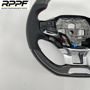Volant en fibre de carbone de haute qualité Rppf avec écran LED pour Renault Peugeot 208/<span class=keywords><strong>308</strong></span> <span class=keywords><strong>GTI</strong></span> - Product Image 5