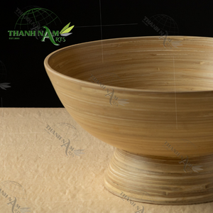 Frutero de Bambú Natural Personalizado OEM, Estilo Clásico, Vajilla Desechable, Capacidad de 10L, para Cocina Ecológica, Exhibición y Fiestas - Product Image 3