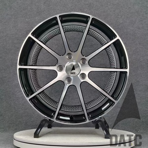 Jantes forgées DATC finition noir brillant 1 pièce 17-19 Deep Lip Hybrid TUV 5x108/5x112/5x114.3 pour <span class=keywords><strong>Volvo</strong></span> <span class=keywords><strong>S60</strong></span> T8 Recharge - Product Image 1